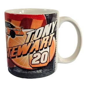 Tony‎ Stewart #20 NASCAR Home Depot Ceramic Coffee Mug 12oz All Over Print